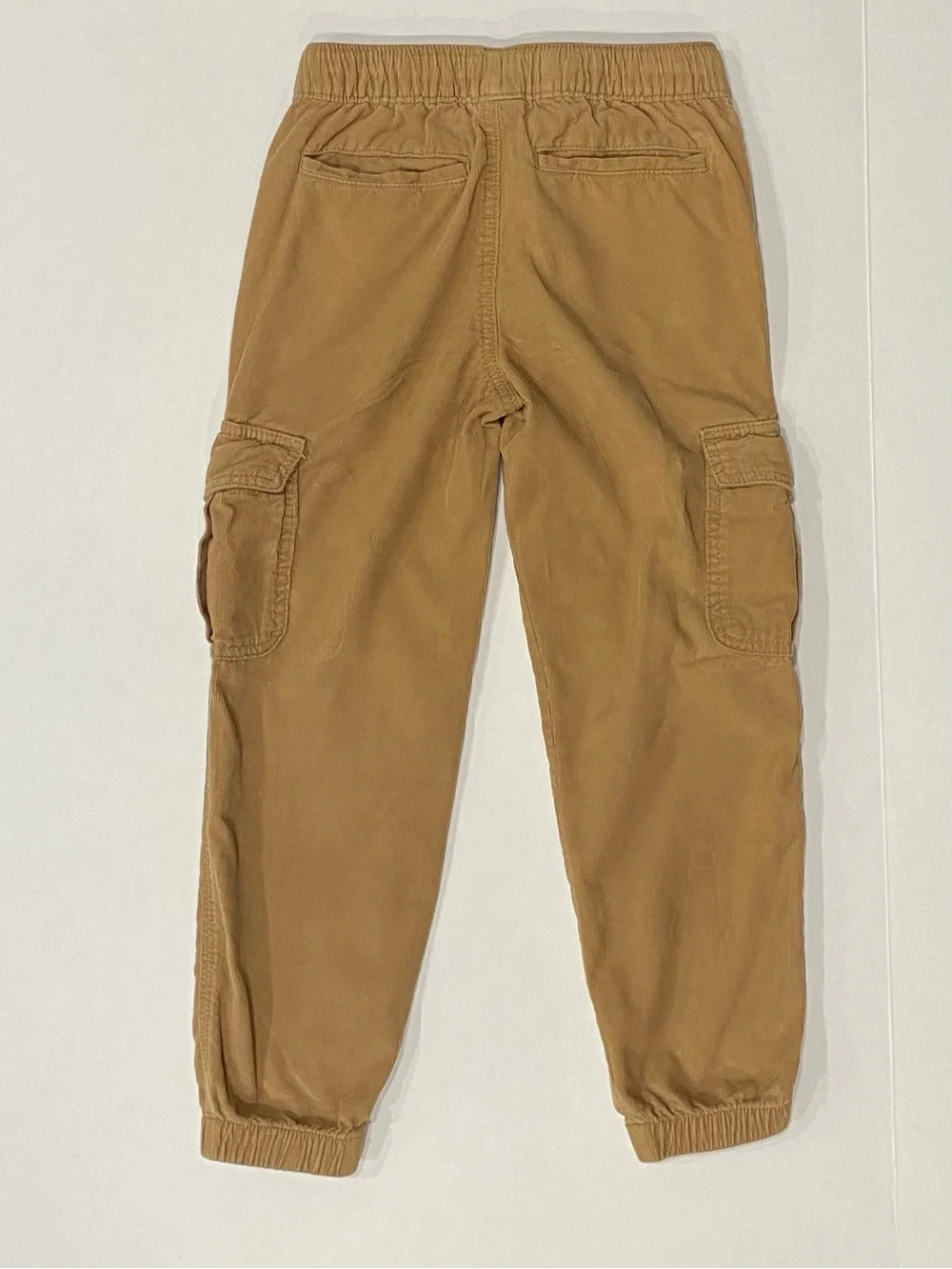 Gymboree Boys ‘Little Snowflake’ Tan Corduroy Pull-On Cargo Joggers Size 5